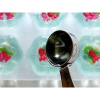 貝印 和菓子 型 金魚鉢 金魚 水草 シリコン製 6個取 270975 1個（直送品）