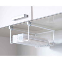 平安伸銅工業 戸棚下収納 SPLUCE 吊棚ラック ラップホルダー 275957 1個（直送品）