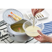 ヨシカワ ボウル 料理のいろは レンジボウル 17cm プラスチック製 280097 1個（直送品）