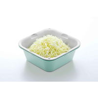 リッチェル ザル バット ザルバットン 特盛 シェリー プラスチック製 抗菌加工 ミントブルー 295834 1個（直送品）