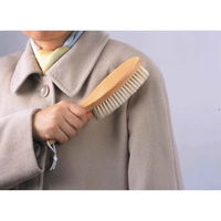 サワフジ 洋服ブラシ エチケットブラシ クリーンブラシDX 300284 1個