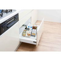 天馬 キッチンバスケット L ファビエ スタッキングバスケット 302936 1個（直送品）