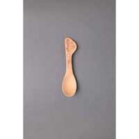 若兆 スプーン 12cm 木 キッズスプーン のりもの くるま 304760 1個（直送品）