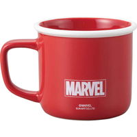 サンアート マグカップ 260ml MARVEL マーベル キャラクター レッド 312430 1個（直送品）