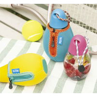 ビッテ 水筒 プラスチック 直飲み ドロップボトル 500ml ウォーターボトル ブルー 315694 1個（直送品）