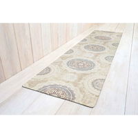 ヨコズナクリエーション キッチンマット 拭ける 120cm PVCキッチンマット 45x120cm レース 321227 1個（直送品）