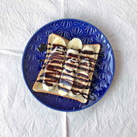 南海通商 プレート 19cm リアンミックス ケーキプレート 皿 食器 洋食器 せっ器 ブルー 342363 1個（直送品）