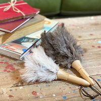 ダルトン はたき フェザー ダスター ほこり取り DULTON 掃除 埃 植物 グレー 345469 1個（直送品）