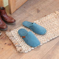 ダルトン コーデュロイ ライフスタイル スリッパ  ターコイズ FOR MEN　男性用　リビング　ルームシューズ　1足