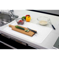 ワイズ 調理台保護シート 耐熱 シリコン製 鍋敷き 調理台の傷防止 320054 1個（直送品）