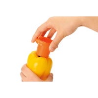 ヘタ取り ピーマン パプリカ 食洗機対応 大小２個セット フルベジスマイル 331577 1個 下村工業（直送品）