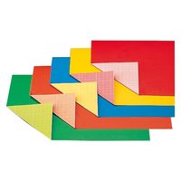 アーテック 新両面カラー方眼紙 8切 厚口 13912 1セット(1組(5枚)×4)