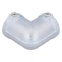 大里 ユニクロ パイプクランパー L型 ID-600 2個（直送品）