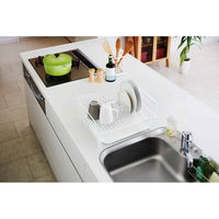 天馬 水切りかご 2wayトレー付 水切りラック ファビエ 303476 1個（直送品）