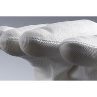 ショーワグローブ クリーンルーム用手袋 E0200 ナノテクリーンPC 10双入 Sサイズ ホワイト 1袋 1袋(10双)（直送品）