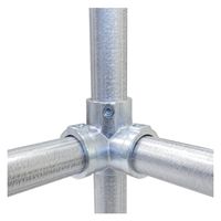 大里 ユニクロ パイプクランパー 3方面通 ID-602 1セット(10個)（直送品）