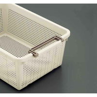 不動技研 バスケット L 幅37.6×奥行54×高さ21cm スタッキング 369520 1個