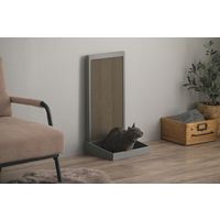 アイリスオーヤマ 猫 爪研ぎ 段ボール 両面使用可能 ゴミが出にくい 猫の爪とぎ スタンドタイプ P-NTS-700R ブラウン 1個（直送品）