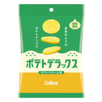 ポテトデラックス サワークリーム味 50g 6袋 カルビー ポテトチップス スナック菓子 おつまみ