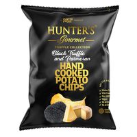 〈ハンターズ〉黒トリュフ＆パルメザンフレーバー 2袋 成城石井 ポテトチップス スナック菓子 おつまみ 輸入菓子