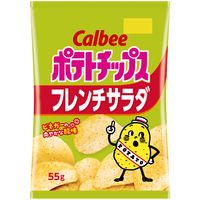 55gポテトチップスフレンチサラダ 6袋 カルビー スナック菓子 おつまみ