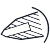 三木技研 技研 #242 C-41 八角チスタガネ 1本（直送品）