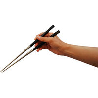 玉鳥産業 かじや村 TS093 チタン六角柄盛箸 135mm 4903524880935 1膳（直送品）