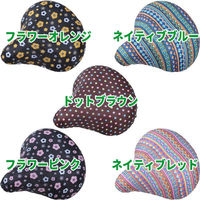 川住製作所 川住 K-FO3 サドルカバーモダンフラワーオレンジ 4986012203713 1枚（直送品）