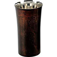 アサヒ SCS-S501 漆磨シングルカップS 黒漆流し 1個（直送品）