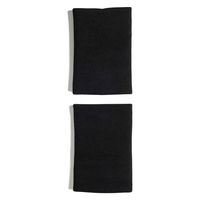 adidas（アディダス） ユニセックス テニス リストバンド L OSFX ブラック/ブラック/ホワイト EVJ49 1個（直送品）