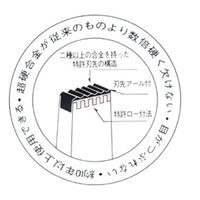 三木技研 技研 #322 C-70鋸目立用アサリ槌柄付 小 1本（直送品）