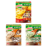 味の素　クノール カップスープ 3種アソートセット 1セット（30食：3食入×10箱）