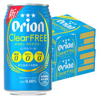 ノンアルコールビール ビールテイスト飲料 オリオンビール クリアフリー 350ml 2ケース（48本）