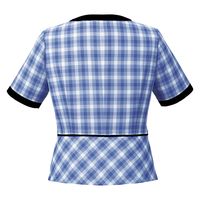 ボンマックス BONOFFICE オーバーブラウス ブルー 19G AJ0856-37-19（直送品）