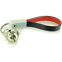 サギサカ キーホルダー 紐・鈴付(カラーアソート) 53399 1個