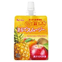 ハウスウェルネスフーズ　まるでスムージー パイン＆フルーツミックス味 150g 1セット（6個）　ゼリー飲料