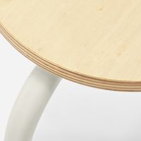 無印良品 スチールパイプスタッキングスツール 幅28.5×奥行28.5×高さ45cm 良品計画