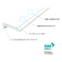 フクビ化学工業 UB枠 集合住宅用UHタイプ UH-80 縦枠 80×2200mm 抗菌 UH8H22 1本（直送品）