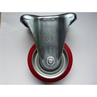 エスコ 150mm キャスター(固定金具付) EA986PN-54 1個（直送品）