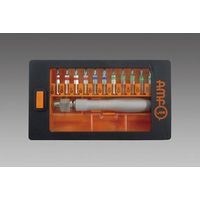 エスコ 精密ドライバービットセット EA552FA-1 1セット（直送品）