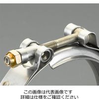 エスコ 98.6mm Vバンドクランプ EA463CL-98 1個（直送品）