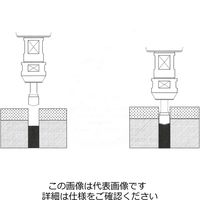 エスコ 6.4mm/M 8 超硬ボルトリムーバー(150 ゚) EA584CB-2 1セット(3本)（直送品）