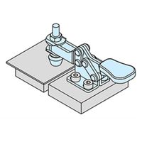 エスコ 50kg トグルクランプ EA639YB-4 1セット(5個)（直送品）