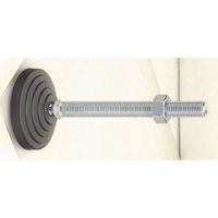 エスコ φ80mm/M 8x 68mm アジャスターベース(首振り) EA949HA-402 1セット(5個)（直送品）