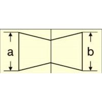 エスコ 280mm 目地・コーキング除去用バール EA519MF-5 1セット(4本)（直送品）