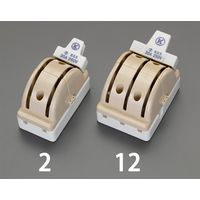 エスコ 15A/2極 回路切替スイッチ EA940NP-1 1セット(2個)（直送品）