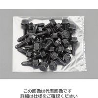エスコ 6x45mm ピアスビス(六角頭/ステンレス/黒色30本) EA949EF-364 1セット(60本:30本×2パック)（直送品）
