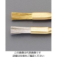 エスコ 4.7 x100mm 精密用導電ブラシ(真鍮) EA109AH-32 1セット(3本)（直送品）