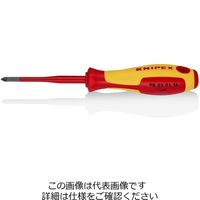 エスコ #1x 80mm [Pozidriv]ドライバー(絶縁/先細軸) EA560KE-11 1セット(3本)（直送品）