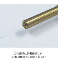 エスコ 6.0x100mm ピンポンチ(ロールピン用/真鍮製) EA572MJ-28 1セット(4本)（直送品）